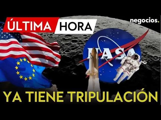 Imagen en alta definici&oacute;n de la misi&oacute;n Artemis 3 destacando a Luca Parmitano, primer piloto europeo en la misi&oacute;n lunar.<br>                        <br>                        <br>                        <br>                      