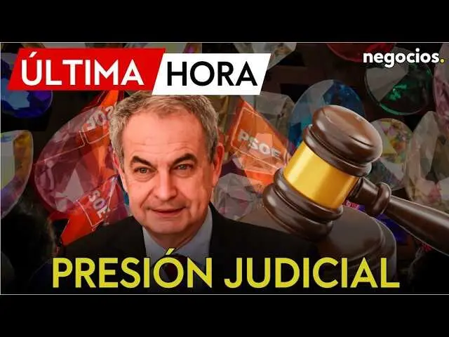Una vista cercana de las joyas valoradas descubiertas en la caja fuerte durante el registro del despacho de Zapatero.<br>                        <br>                        <br>                        <br>                      