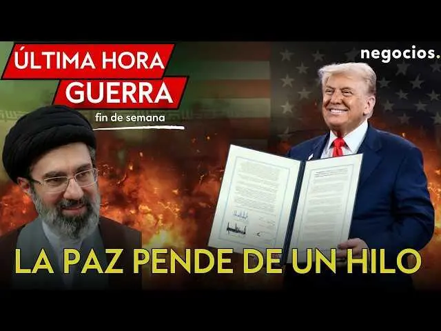 Vista a&eacute;rea del Estrecho de Ormuz con buques navegando, escenario estrat&eacute;gico para las tensiones entre Ir&aacute;n y Estados Unidos.<br>                        <br>                        <br>                        <br>                      