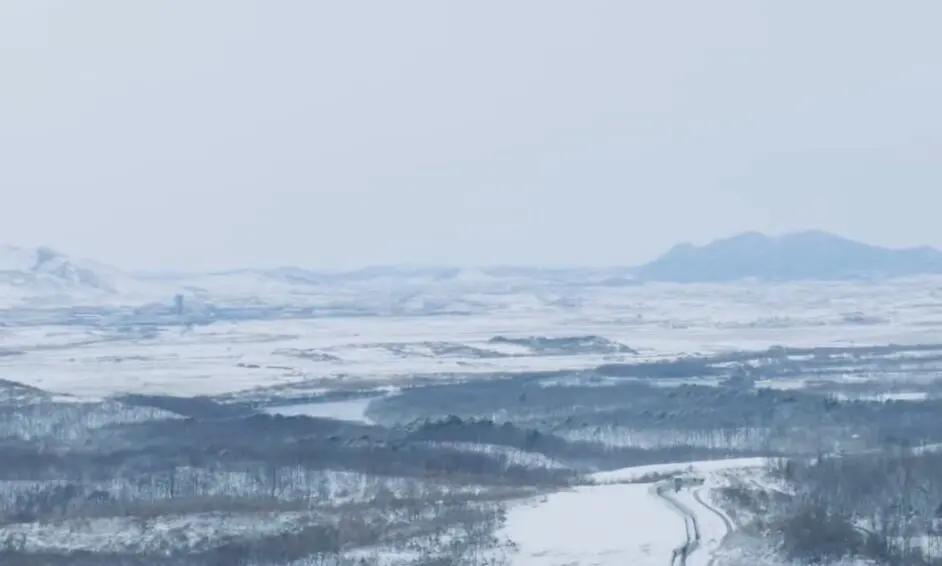 La frontera de Corea del Norte con Corea del Sur