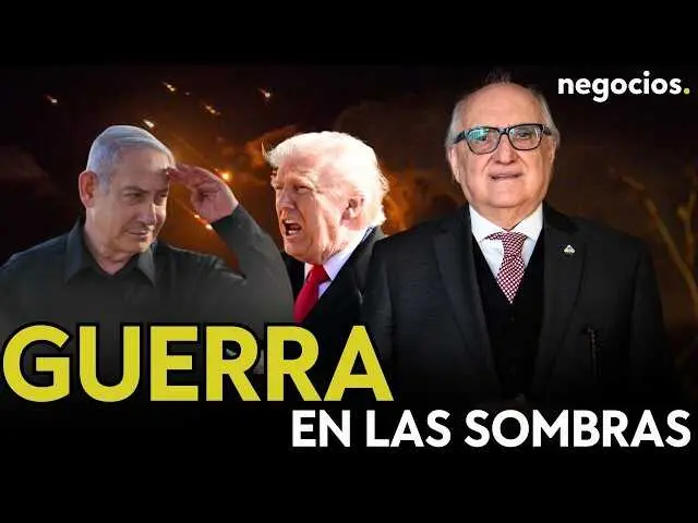 Fotograf&iacute;a oficial de campa&ntilde;a con Donald Trump y mapas geopol&iacute;ticos del Medio Oriente, que ilustran las tensiones energ&eacute;ticas y militares en la regi&oacute;n.<br>                        <br>                        <br>                        <br>                      