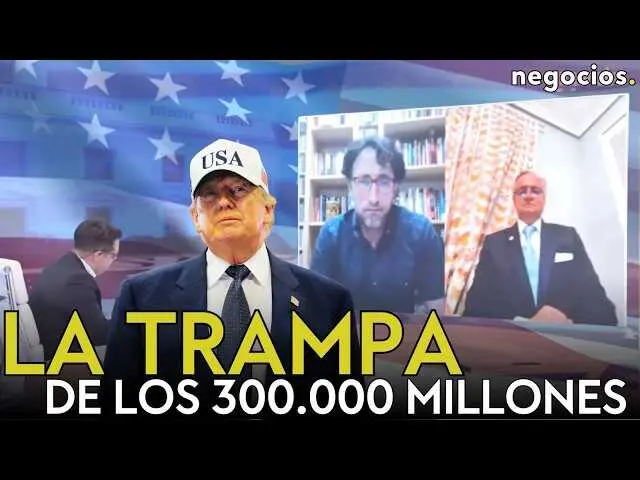 Captura de pantalla del v&iacute;deo de Negocios TV que ense&ntilde;a un gr&aacute;fico con datos del acuerdo de paz entre Estados Unidos e Ir&aacute;n.<br>                        <br>                        <br>                        <br>                      
