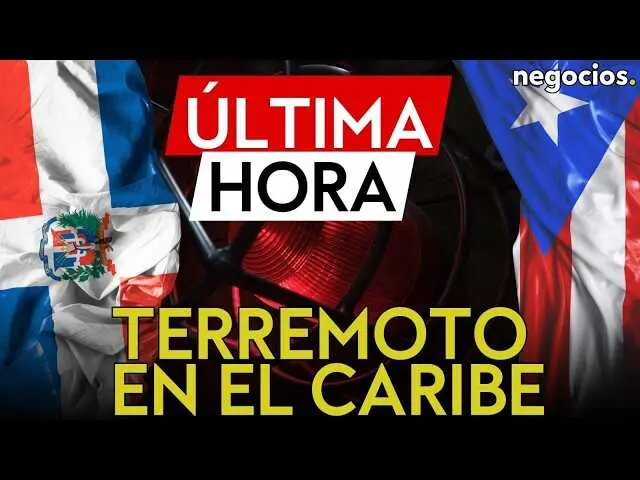 Imagen satelital que muestra la regi&oacute;n del Caribe entre Puerto Rico y Rep&uacute;blica Dominicana, zona epicentro del sismo.<br>                        <br>                        <br>                        <br>                      