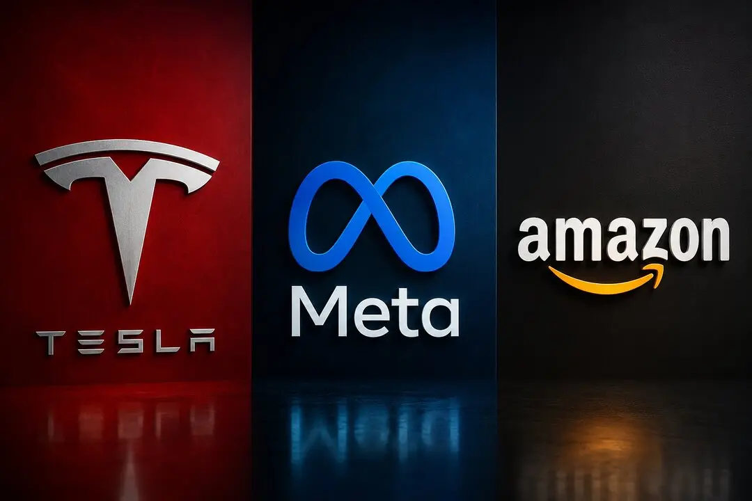 Tesla, Meta, Amazon