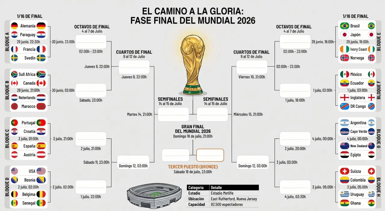 Mundial 2026 Fase final