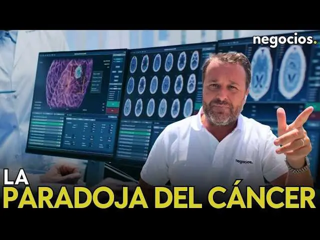 Captura del v&iacute;deo explicativo donde se desglosan las razones del aumento aparente en diagn&oacute;sticos de c&aacute;ncer y avances en tratamientos.<br>                        <br>                        <br>                        <br>                      
