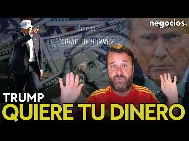 Thumbnail del v&iacute;deo de Negocios TV que ilustra la noticia sobre la cancelaci&oacute;n del peaje en el Estrecho de Ormuz por parte de Donald Trump.<br>                        <br>                        <br>                        <br>                      