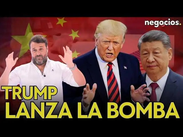 Fotograf&iacute;a en miniatura del v&iacute;deo mostrando a Donald Trump durante su discurso, con un fondo que sugiere tensi&oacute;n pol&iacute;tica y una gr&aacute;fica alusiva a ciberseguridad.<br>                        <br>                        <br>                        <br>                      