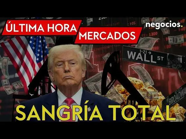 Gr&aacute;fico del &iacute;ndice VIX con im&aacute;genes de mercado en Wall Street y plataformas petrol&iacute;feras en Oriente Medio.<br>                        <br>                        <br>                        <br>                      