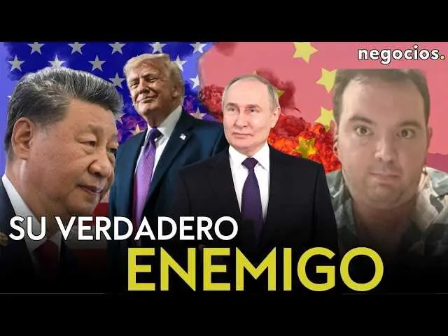 Donald Trump y Xi Jinping en una imagen ilustrativa que representa la compleja relaci&oacute;n entre EE.UU. y China en el contexto pol&iacute;tico y econ&oacute;mico actual.<br>                        <br>                        <br>                        <br>                      