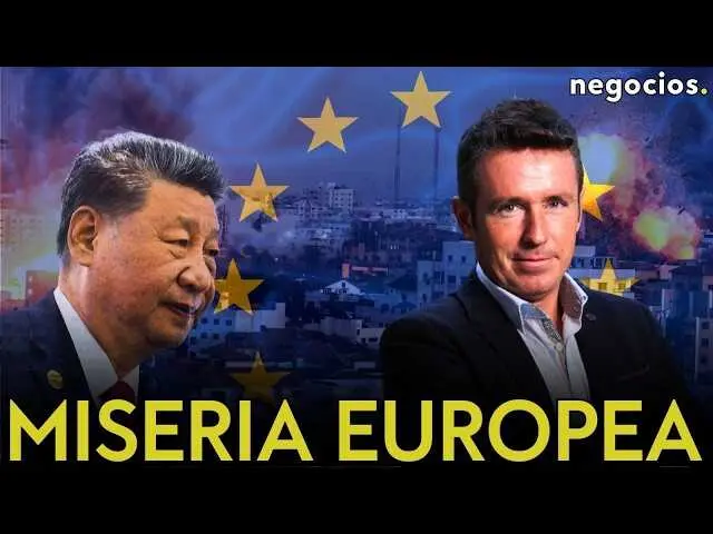 Thumbnail del video donde Alberto Iturralde discute la situaci&oacute;n financiera y geopol&iacute;tica actual, junto al logo de Negocios TV<br>                        <br>                        <br>                        <br>                      