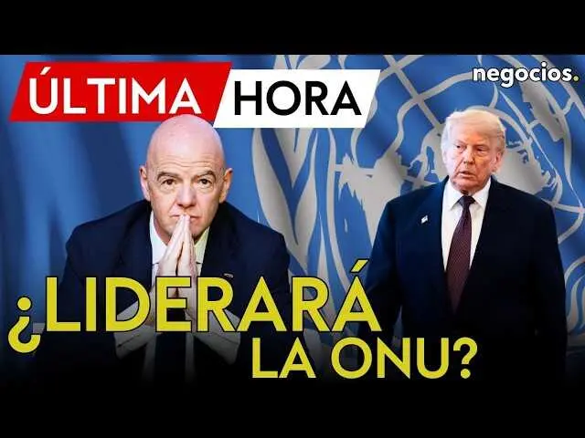 Gianni Infantino en un acto oficial, imagen relacionada con su posible candidatura a secretario general de la ONU.<br>                        <br>                        <br>                        <br>                      