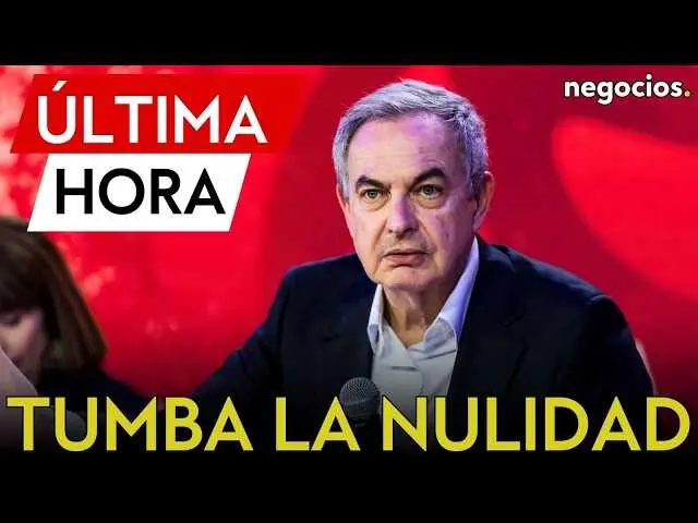 Imagen en miniatura del v&iacute;deo de Negocios TV sobre la resoluci&oacute;n judicial en el caso Plus Ultra relacionada con Zapatero.<br>                        <br>                        <br>                        <br>                      