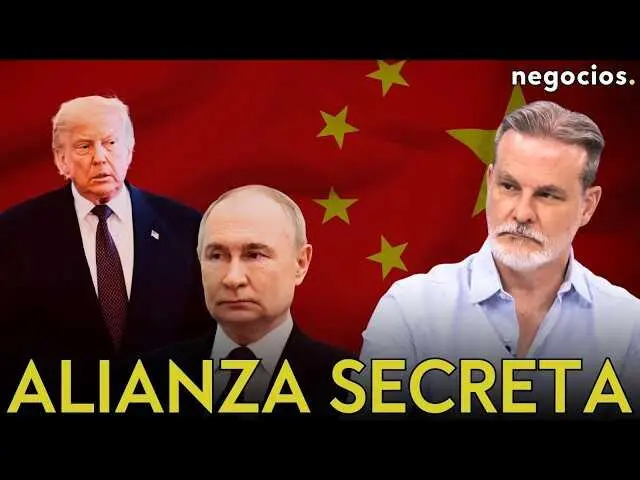 Captura del v&iacute;deo donde Eduardo Irastorza explica la alianza estrat&eacute;gica entre EEUU y Rusia para contener a China.<br>                        <br>                        <br>                        <br>                      