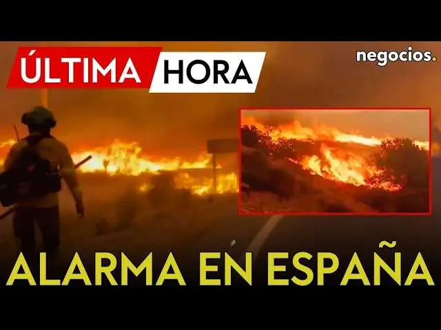 Mapa satelital con zonas afectadas por los incendios forestales en Madrid, &Aacute;vila y Toledo, mostrando &aacute;reas devastadas por el fuego.<br>                        <br>                        <br>                        <br>                      