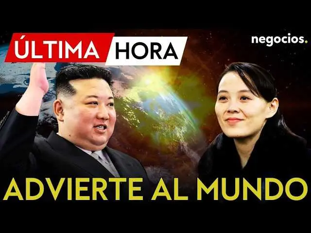 Kim Yo-jong en un discurso oficial representando la postura de Corea del Norte sobre su arsenal nuclear.<br>                        <br>                        <br>                        <br>                      