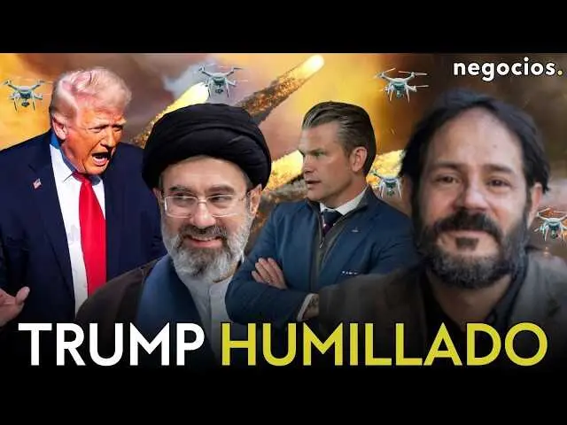 Captura de la transmisi&oacute;n en Negocios TV, mostrando el an&aacute;lisis geopol&iacute;tico sobre la crisis entre Estados Unidos e Ir&aacute;n.<br>                        <br>                        <br>                        <br>                      