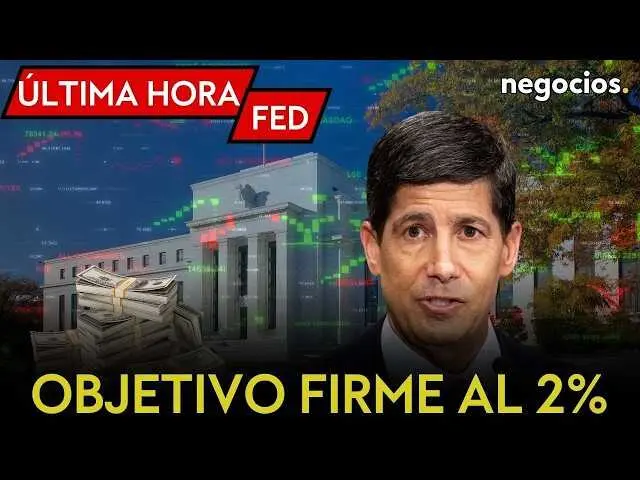 Kevin Warsh, presidente de la Reserva Federal, durante rueda de prensa tras decisi&oacute;n sobre tipos de inter&eacute;s.<br>                        <br>                        <br>                        <br>                      