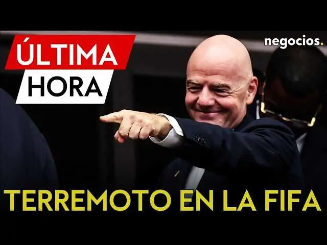 Fotograf&iacute;a oficial de la FIFA con Gianni Infantino, en contexto del anuncio sobre la pol&eacute;mica venta de activos estrat&eacute;gicos del Mundial de f&uacute;tbol.<br>                        <br>                        <br>                        <br>                      