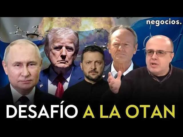 Fotograma del v&iacute;deo donde se observa el an&aacute;lisis de expertos de Negocios TV sobre la crisis en Ucrania y el impacto del misil en Polonia<br>                        <br>                        <br>                        <br>                      