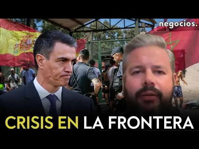 Fotograf&iacute;a de Rub&eacute;n Pulido durante su intervenci&oacute;n en Negocios TV analizando la situaci&oacute;n migratoria en Ceuta<br>                        <br>                        <br>                        <br>                      