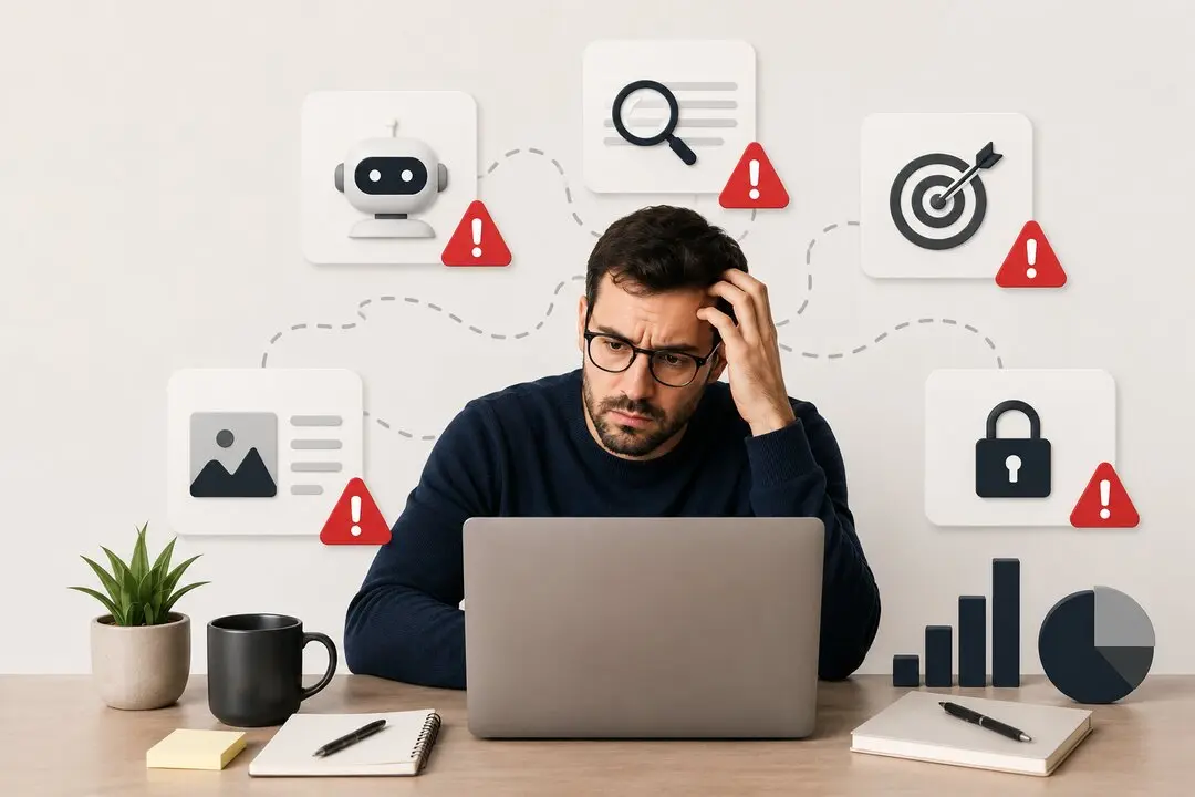 Cinco errores que siguen cometiendo los profesionales al utilizar IA en marketing