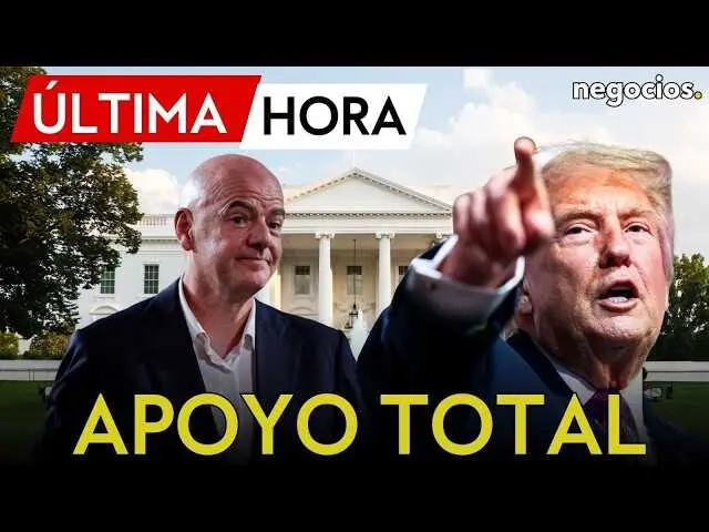 Fotograf&iacute;a del presidente de la FIFA, Gianni Infantino, con el respaldo pol&iacute;tico del presidente Donald Trump, en un contexto de crisis y pol&eacute;micas en el f&uacute;tbol global.<br>                        <br>                        <br>                        <br>                      