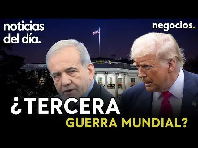 Imagen del thumbnail del v&iacute;deo donde se muestran noticias sobre guerras, rescates y pol&iacute;tica en Estados Unidos, destacando el an&aacute;lisis geopol&iacute;tico y econ&oacute;mico del d&iacute;a.<br>                        <br>                        <br>                        <br>                      