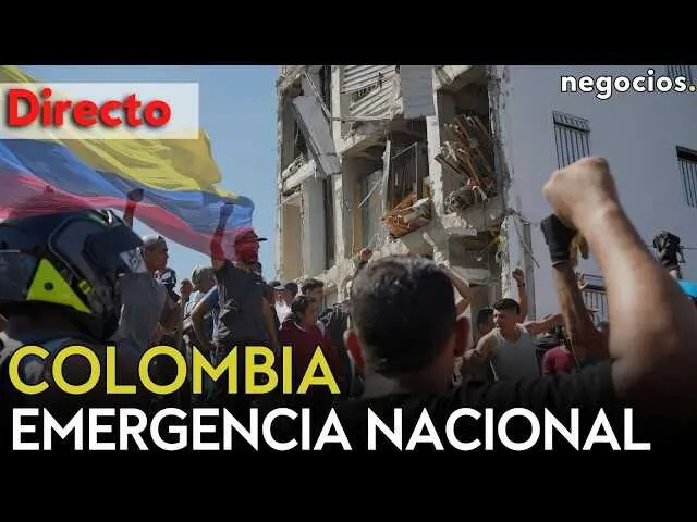 Imagen en vivo de la cobertura especial del terremoto en Colombia, mostrando zonas afectadas y despliegue de equipos de rescate.<br>                        <br>                        <br>                        <br>                      