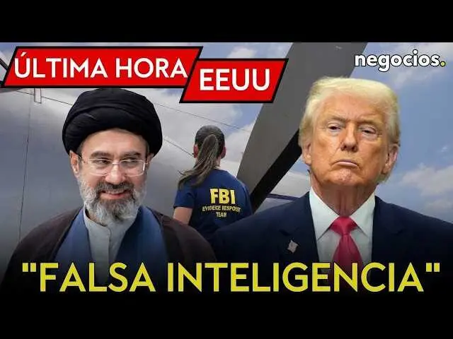 Miniatura del v&iacute;deo muestra una imagen del Air Force One y gr&aacute;ficos alusivos a la tensi&oacute;n geopol&iacute;tica entre EEUU e Ir&aacute;n.<br>                        <br>                        <br>                        <br>                      