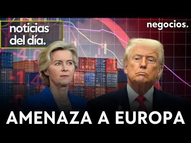 Imagen ilustrativa del video que muestra a Donald Trump y un mapa con regiones estrat&eacute;gicas como Europa, Yemen y el Mar Negro.<br>                        <br>                        <br>                        <br>                      