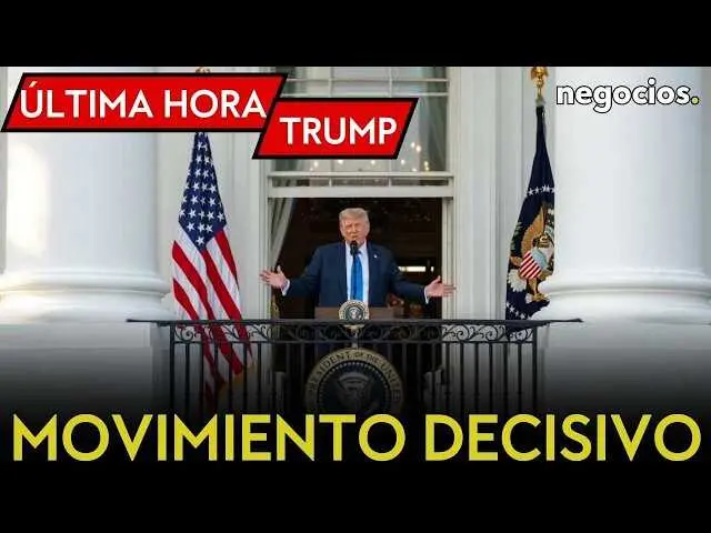 Captura de pantalla del video donde se presenta la noticia sobre la renovaci&oacute;n en la Casa Blanca y el respaldo de Trump en Nueva York.<br>                        <br>                        <br>                        <br>                      