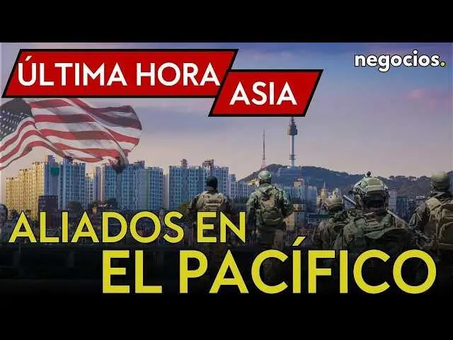 Imagen del mapa del Indo-Pac&iacute;fico con las zonas en disputa y ejercicios militares en curso.<br>                        <br>                        <br>                        <br>                      