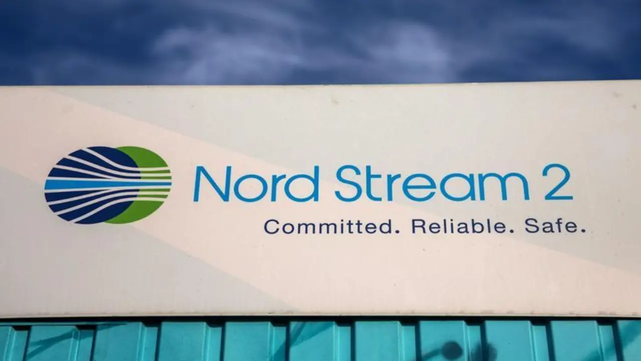 A closed information point near the Nord Stream 2 gas receiving station in Lubmin, Germany, on Friday, Nov. 12, 2021. Russias Nord Stream 2 may need a few more months to clear remaining red tape before the controversial pipeline begins pumping natural gas to Germany to help ease Europes energy crunch. Photographer: Krisztian Bocsi/Bloomberg