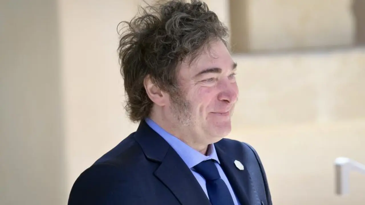 Toasts, Italy: Argentina's President Javier Milei during the G7 Summit, in Borgo Egnazia (Brindisi), Italy, June 14, 2024
Europa Press/Contacto/VANNICELLI/GRILLOTTI
14/6/2024