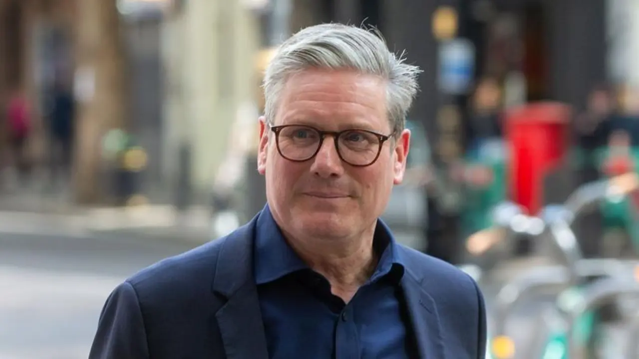 June 18, 2024, London, England, United Kingdom: Labour Leader KEIR STARMER leaves LBC after a phone-in with Nick Ferrari.,Image: 882613588, License: Rights-managed, Restrictions: , Model Release: no, Credit line: Tayfun Salci / Zuma Press / ContactoPhoto