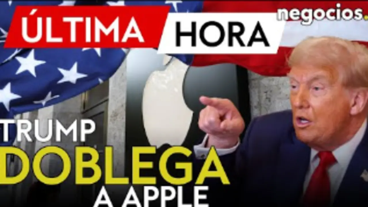 Trump doblega a Apple: aumentará su compromiso de inversión en EEUU en 100.000 millones