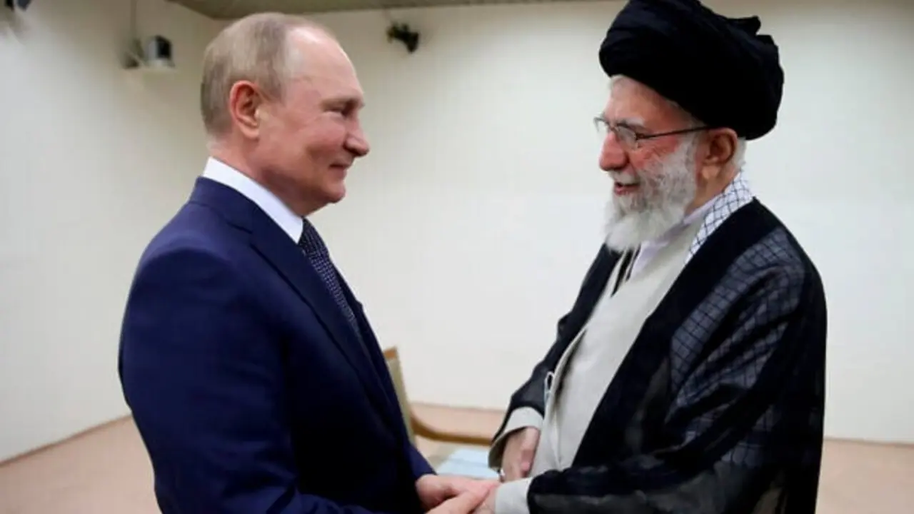 Putin y Ali Khamenei