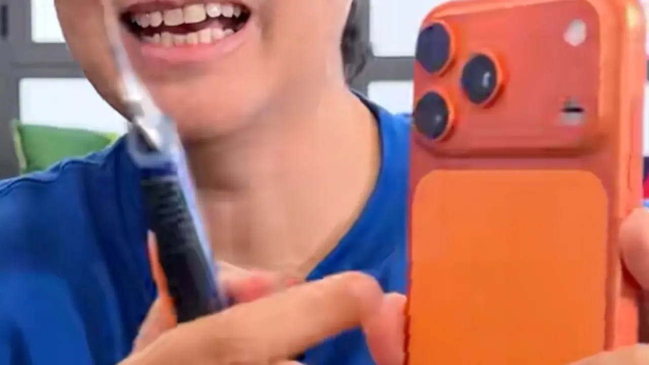 El iPhone 17 Pro Max de tecnonauta. Foto: Tecnonautatv.