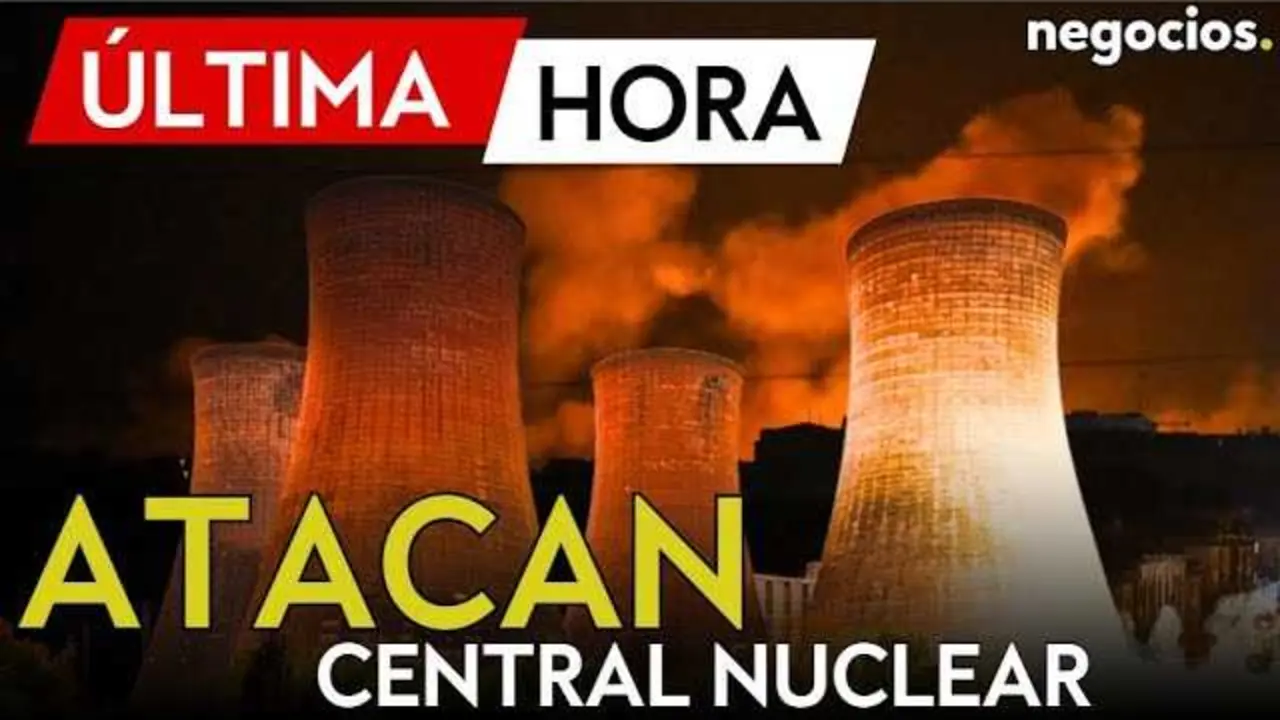 Imagen de la central nuclear de Zaporizhzhia, con un enfoque en su estructura y la tensión derivada del ataque.<br>                        <br>                        <br>                        <br>                      