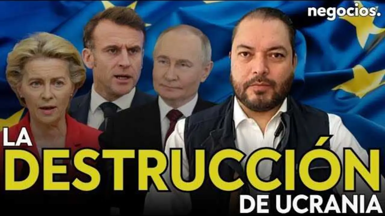 Cristian López en una imagen de análisis en el estudio de Negocios TV, con fondos que reflejan el mapa del mundo y elementos que simbolizan las fuerzas en juego en la geopolítica global.<br>                        <br>                        <br>                        <br>                      