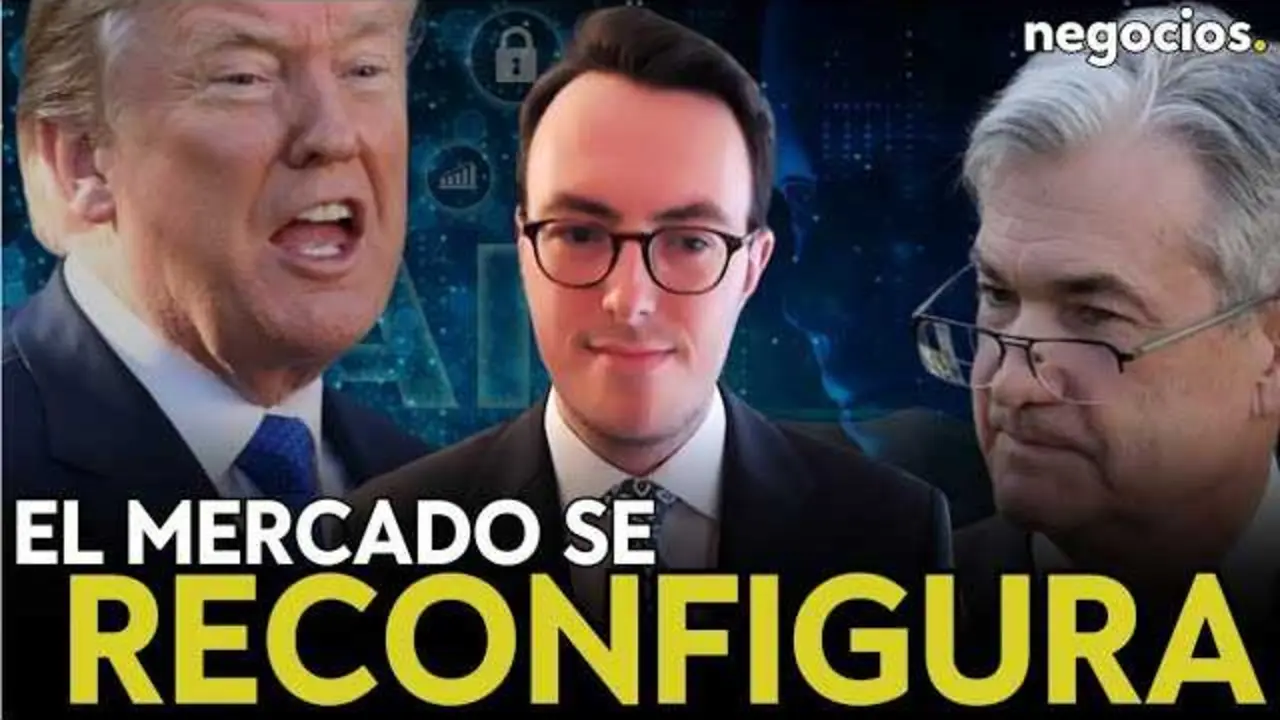 Portada del vídeo de Negocios TV donde Henry Smith expone sobre la FED, aranceles y la inteligencia artificial en la reconfiguración del mercado.<br>                        <br>                        <br>                        <br>                      