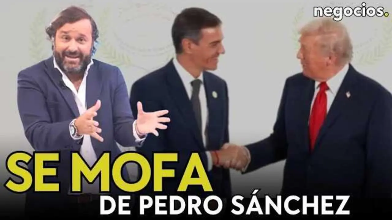 Donald Trump y Pedro Sánchez en la cumbre de Egipto, captados en un momento tenso y lleno de gestos cargados de significado.<br>                        <br>                        <br>                        <br>                      