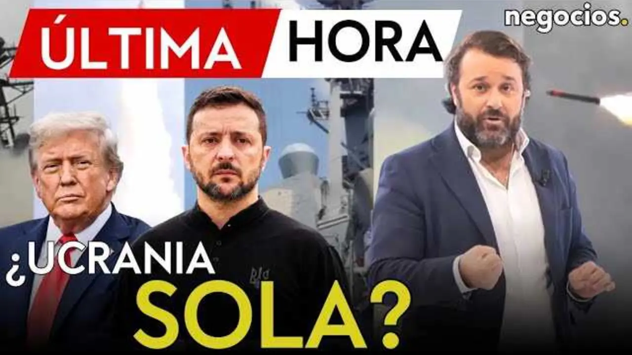 Fotografía que muestra un misil Tomahawk durante una demostración militar, imagen representativa del apoyo armamentístico en la guerra de Ucrania.<br>                        <br>                        <br>                        <br>                      