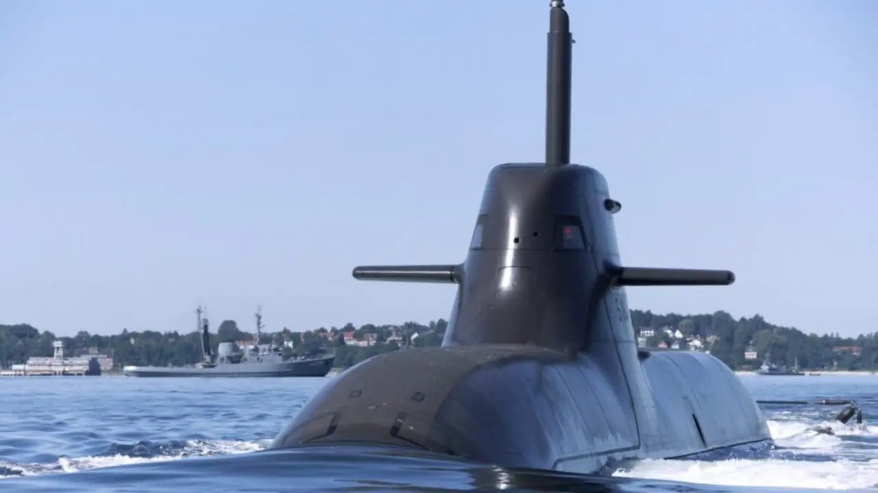 Submarino. Foto: ThyssenKrupp.
