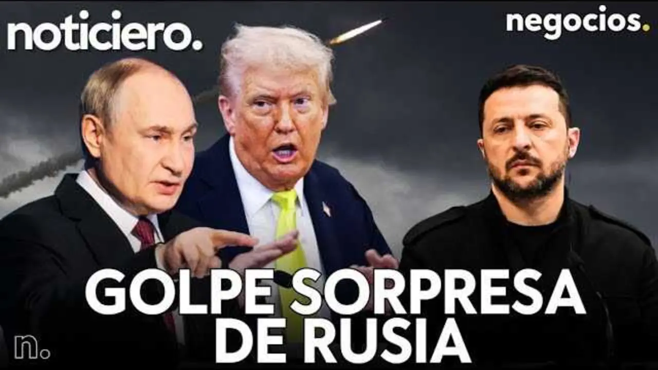 Fotografía oficial del portavoz ruso acompañada de banderas nacionales, simbolizando la tensión diplomática actual.<br>                        <br>                        <br>                        <br>                      