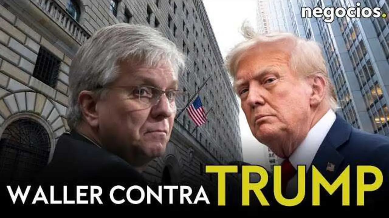 Christopher Waller, gobernador de la Reserva Federal, durante una conferencia sobre política monetaria.<br>                        <br>                        <br>                        <br>                      