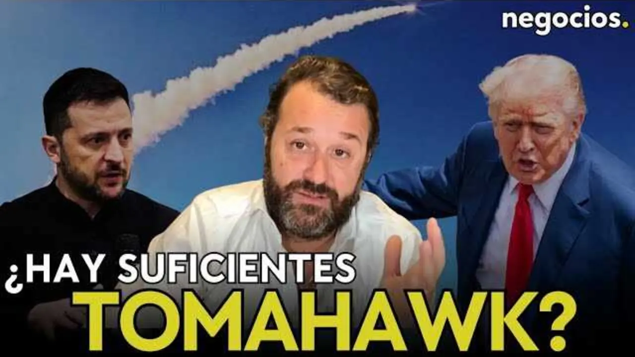 Imagen del misil Tomahawk en lanzamiento, símbolo de la tensión militar actual entre EEUU y Rusia en el conflicto de Ucrania.<br>                        <br>                        <br>                        <br>                      