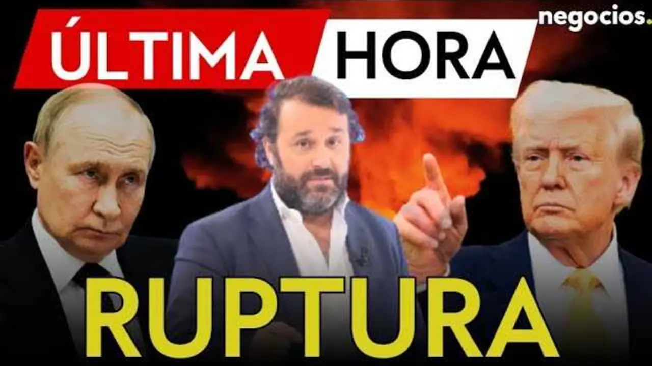 Imagen en miniatura del vídeo que muestra a los líderes Donald Trump y Vladimir Putin, relacionados con la cumbre en peligro tras la suspensión de una reunión diplomática.<br>                        <br>                        <br>                        <br>                      