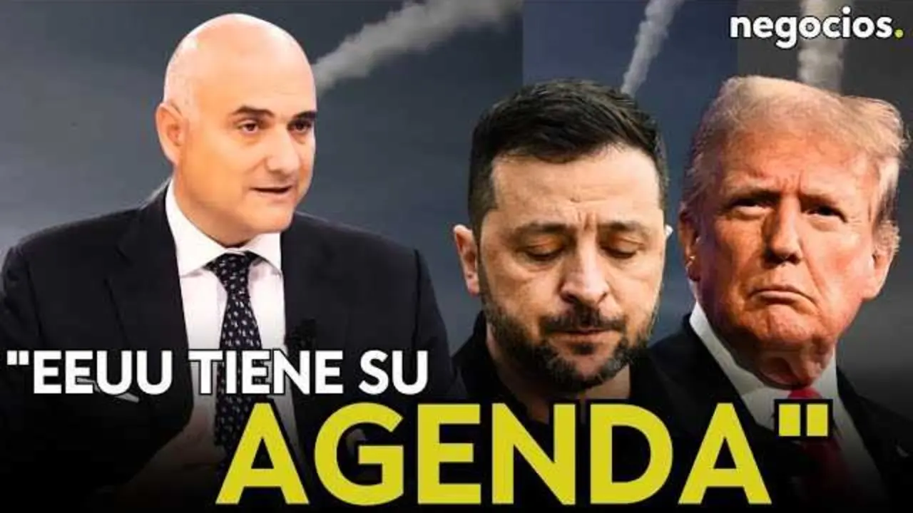 Miniatura del video de Negocios TV donde José María Viñals expone sobre la agenda estadounidense y la situación territorial de Rusia en el conflicto ucraniano.<br>                        <br>                        <br>                        <br>                      